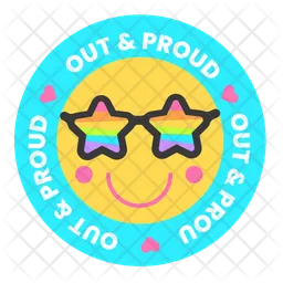 Out And Proud  Icon