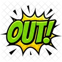Out Speech Bouble Chat Bouble Icon