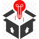 Out Of Box Idea Creative Idea Innovation Icon