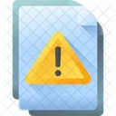 Out Of Paper Document Paper Icon