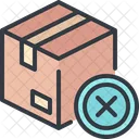 Out Of Stock Logistics Parcel Icon