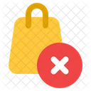 Out Of Stock Shop Shopping Bag Icon