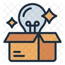 Out Of The Box Idea Think Icon