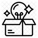 Out Of The Box Idea Think Icon