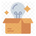 Out Of The Box Idea Think Icon