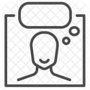 Out Of The Box Innovation Creativity Icon