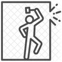 Out Of The Box Safe Zone Comfort Zone Icon