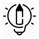 Out Of The Box Idea Light Icon