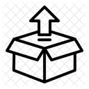 Box Out Ecommerce Box Icon