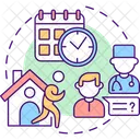 Out patient residential treatment  Icon