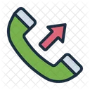 Outcoming Call Phone Communication Icon