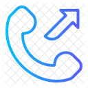 Outcoming Call Outgoing Call Phone Receiver Icon