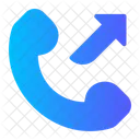 Outcoming Call Outgoing Call Phone Receiver Icon