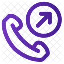 Outcoming Call Phone Icon