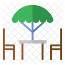 Outdoor Nature Cafe Icon