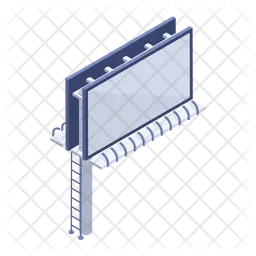 Outdoor Advertising Billboard  Icon