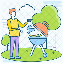 Outdoor Cooking  Icon