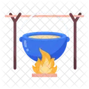 Food Cooking Campsite Cooking Outdoor Cooking Icon