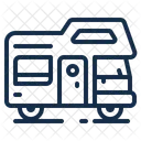 Outdoor Car Caravan Icon