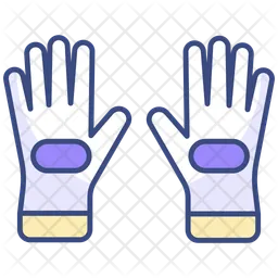 Outdoor mittens  Icon