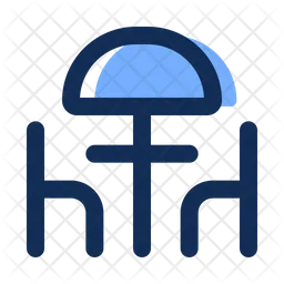 Outdoor Seating  Icon