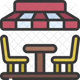 Outdoor Table  Icon
