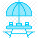 Outdoor Table  Icon