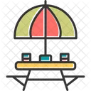 Outdoor Table  Icon