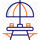 Outdoor Table  Icon