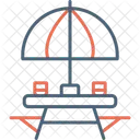 Outdoor Table  Icon