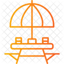 Outdoor Table  Icon