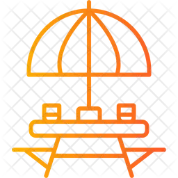 Outdoor Table  Icon