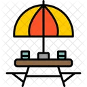 Outdoor Table  Icon