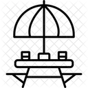 Outdoor Table  Icon