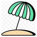 Outdoor Umbrella Canopy Sunshade Icon