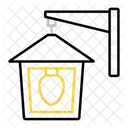 Outdoor wall lamp  Icon