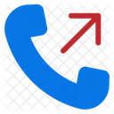Outgoing Phone Call Icon