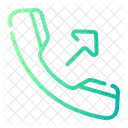 Outgoing Call Phone Communications Icon