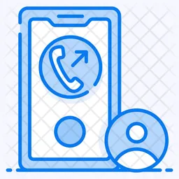 Outgoing Call  Icon