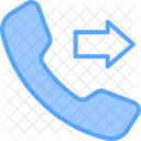 Outgoing Call Right Arrow Telephone Call Icon