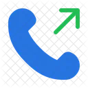 Outgoing Call Phone Smartphone Icon