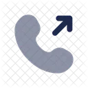 Outgoing Call Rounded Call Telephone Icon