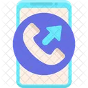 Outgoing Call Phone Icon