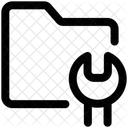 Dossier Document Stockage Icon