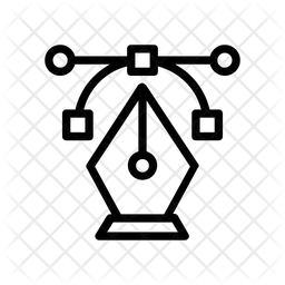 Outil de Bézier  Icône