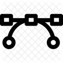 Outil De Bezier Bezier Courbe Icône