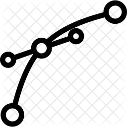 Outil de Bézier  Icône