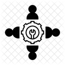 Outil De Collaboration Icon