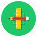 Outil De Dessin Regle Echelle Icône
