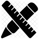 Outil De Papeterie Outil De Mathematiques Instrument Decriture Icon